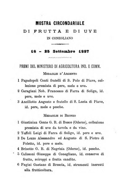 Annuario del Comizio agrario di Conegliano