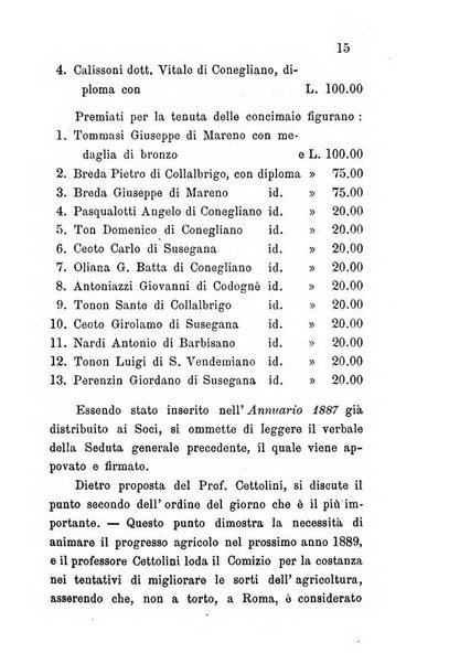 Annuario del Comizio agrario di Conegliano