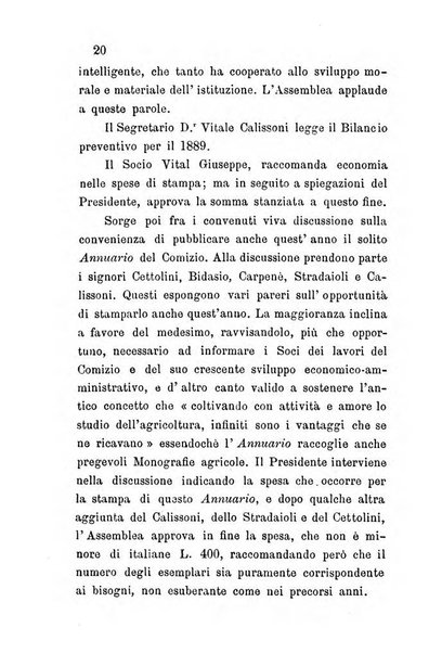 Annuario del Comizio agrario di Conegliano