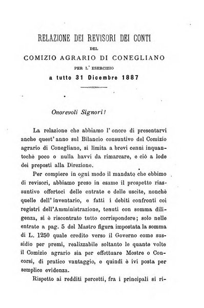 Annuario del Comizio agrario di Conegliano