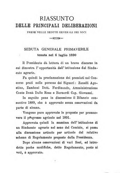 Annuario del Comizio agrario di Conegliano