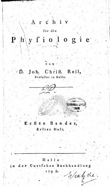 Archiv fur die Physiologie