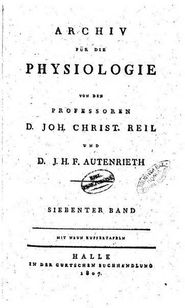 Archiv fur die Physiologie