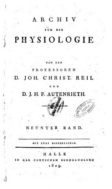 Archiv fur die Physiologie