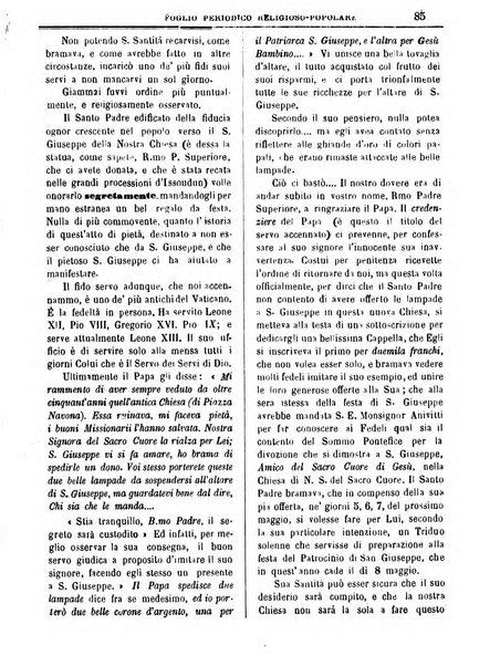 L'Eco delle glorie di S. Giuseppe