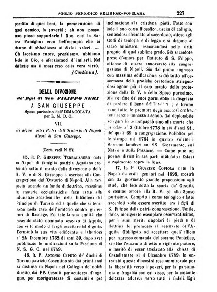 L'Eco delle glorie di S. Giuseppe