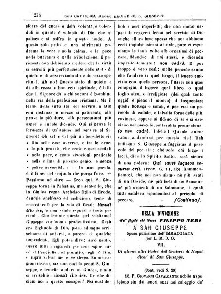 L'Eco delle glorie di S. Giuseppe