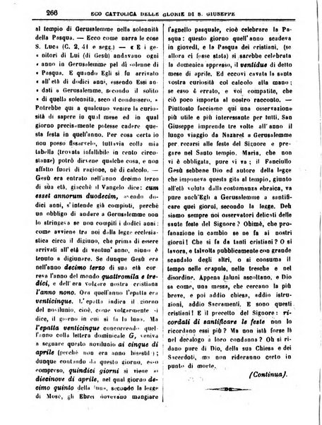 L'Eco delle glorie di S. Giuseppe