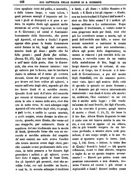 L'Eco delle glorie di S. Giuseppe