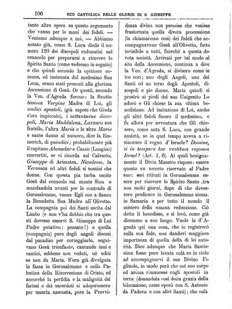 L'Eco delle glorie di S. Giuseppe