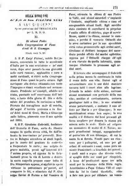 L'Eco delle glorie di S. Giuseppe