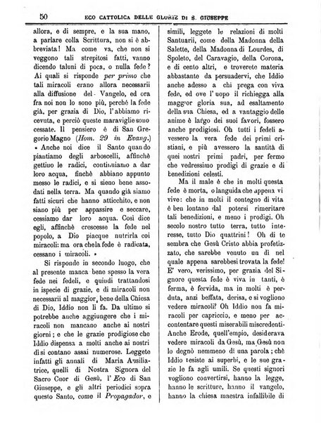 L'Eco delle glorie di S. Giuseppe