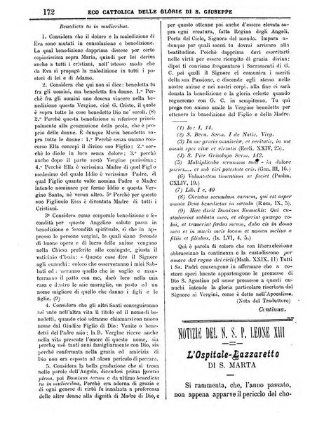 L'Eco delle glorie di S. Giuseppe