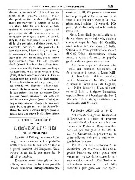 L'Eco delle glorie di S. Giuseppe