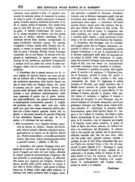 L'Eco delle glorie di S. Giuseppe