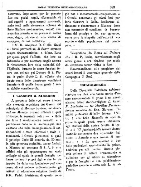 L'Eco delle glorie di S. Giuseppe