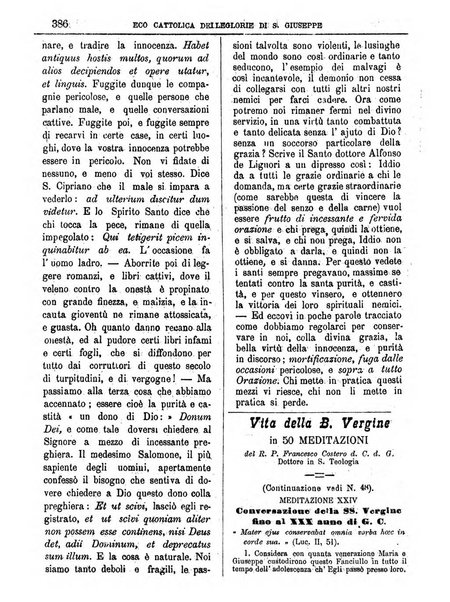 L'Eco delle glorie di S. Giuseppe