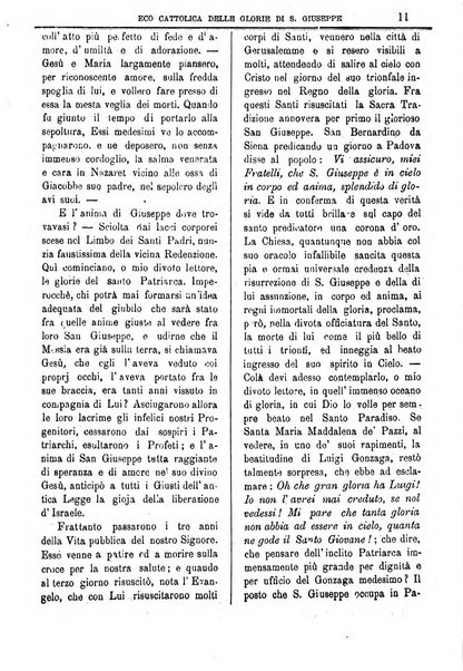 L'Eco delle glorie di S. Giuseppe