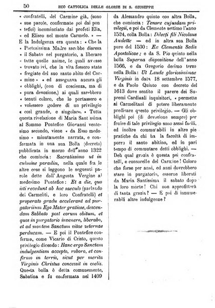 L'Eco delle glorie di S. Giuseppe