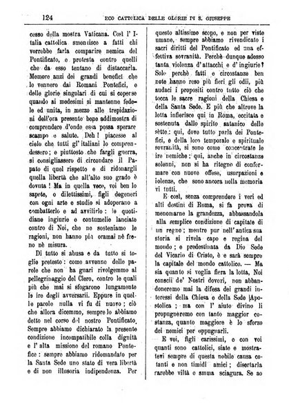 L'Eco delle glorie di S. Giuseppe