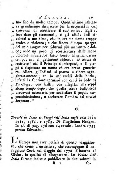 Il genio letterario d'Europa