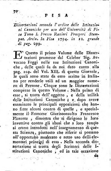 Giornale letterario di Napoli per servire di continuazione all'Analisi ragionata de' libri nuovi