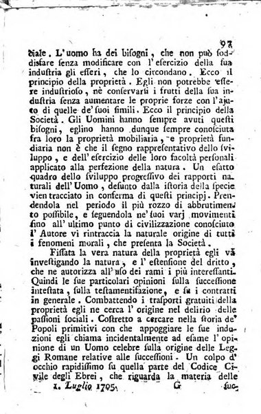 Giornale letterario di Napoli per servire di continuazione all'Analisi ragionata de' libri nuovi