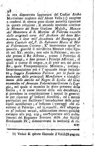 Giornale letterario di Napoli per servire di continuazione all'Analisi ragionata de' libri nuovi