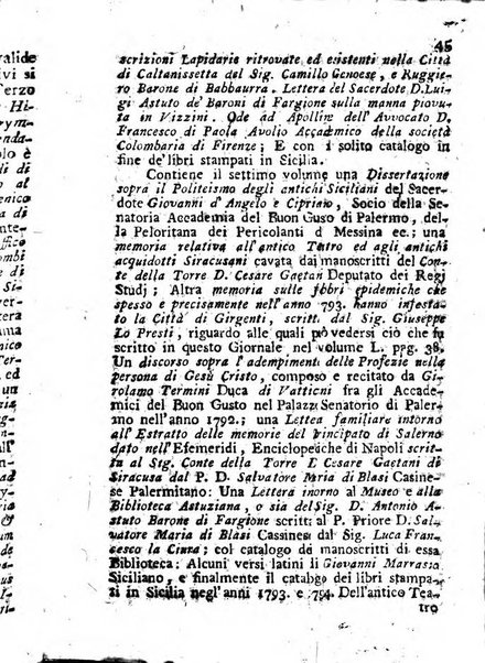 Giornale letterario di Napoli per servire di continuazione all'Analisi ragionata de' libri nuovi