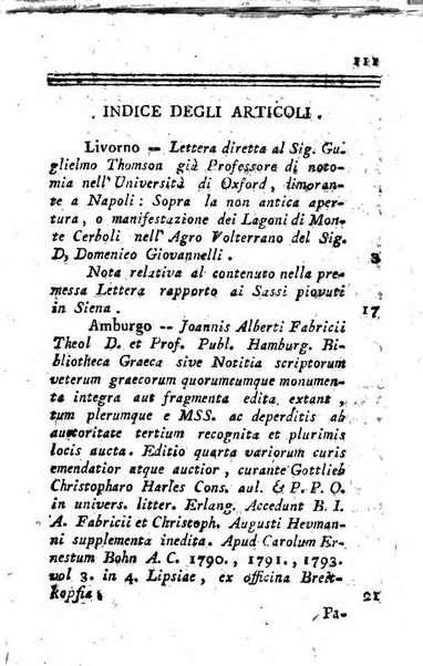 Giornale letterario di Napoli per servire di continuazione all'Analisi ragionata de' libri nuovi