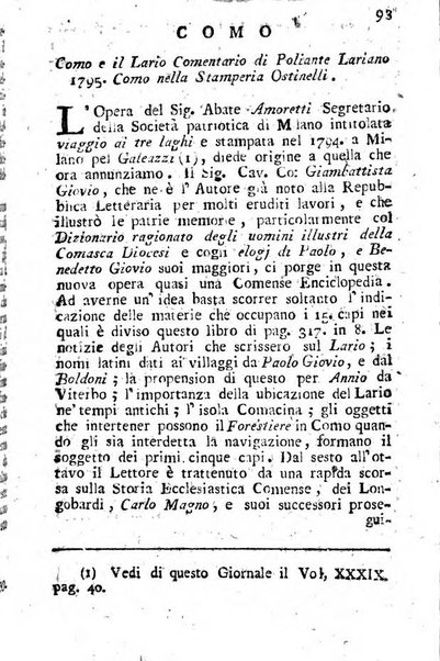 Giornale letterario di Napoli per servire di continuazione all'Analisi ragionata de' libri nuovi