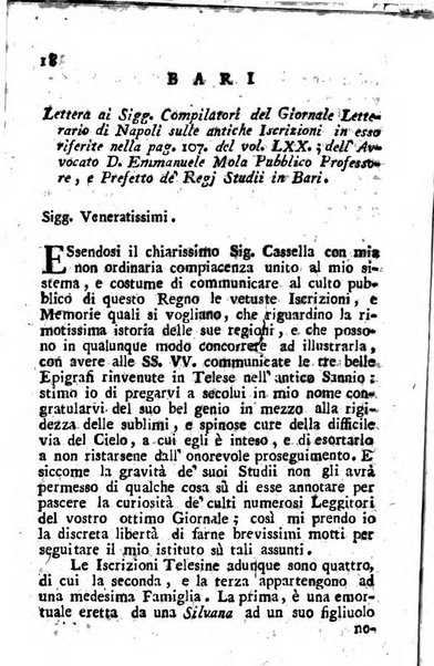 Giornale letterario di Napoli per servire di continuazione all'Analisi ragionata de' libri nuovi