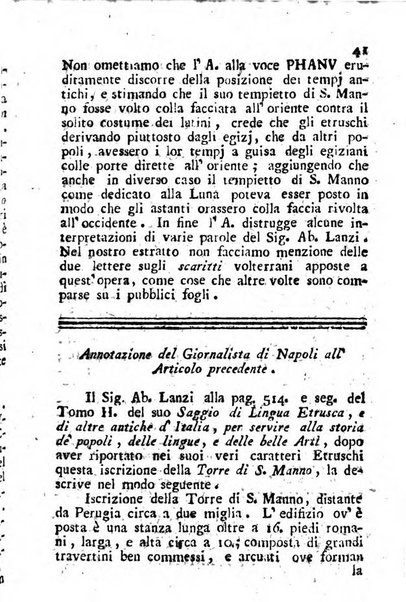 Giornale letterario di Napoli per servire di continuazione all'Analisi ragionata de' libri nuovi