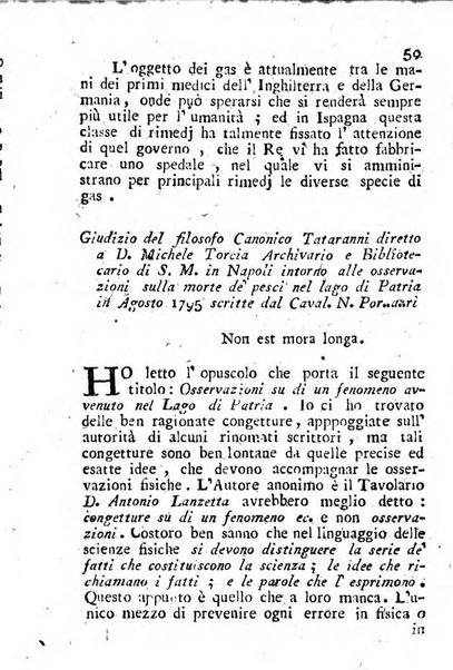 Giornale letterario di Napoli per servire di continuazione all'Analisi ragionata de' libri nuovi