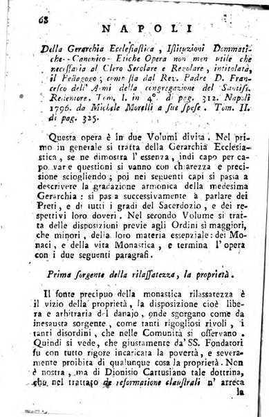 Giornale letterario di Napoli per servire di continuazione all'Analisi ragionata de' libri nuovi