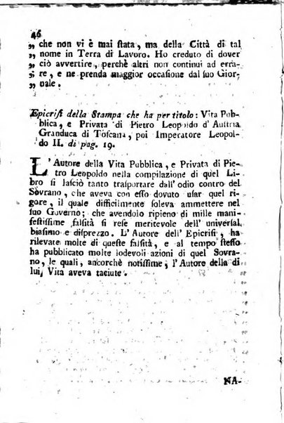 Giornale letterario di Napoli per servire di continuazione all'Analisi ragionata de' libri nuovi