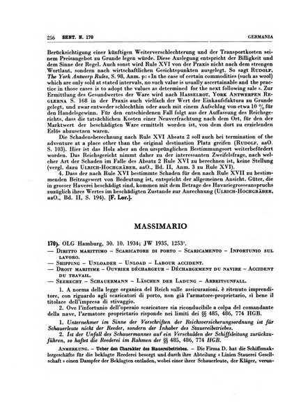 Giurisprudenza comparata di diritto commerciale, marittimo, aeronautico, industriale e d'autore