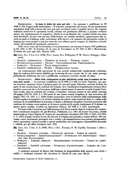 Giurisprudenza comparata di diritto commerciale, marittimo, aeronautico, industriale e d'autore