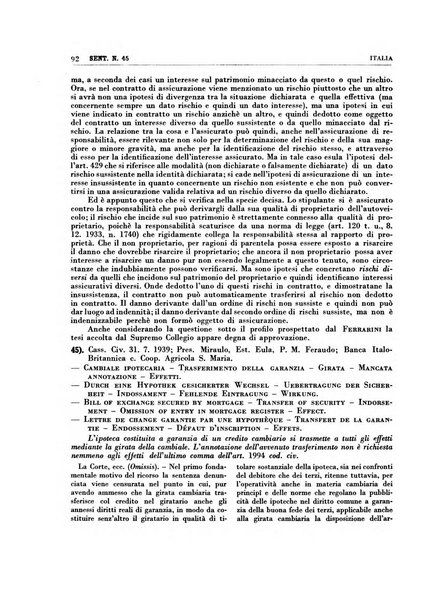 Giurisprudenza comparata di diritto commerciale, marittimo, aeronautico, industriale e d'autore