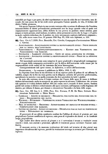 Giurisprudenza comparata di diritto commerciale, marittimo, aeronautico, industriale e d'autore