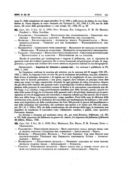 Giurisprudenza comparata di diritto commerciale, marittimo, aeronautico, industriale e d'autore