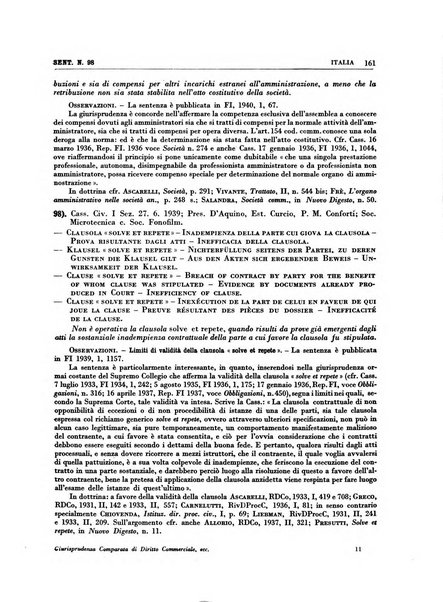 Giurisprudenza comparata di diritto commerciale, marittimo, aeronautico, industriale e d'autore