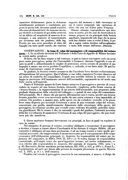 Giurisprudenza comparata di diritto commerciale, marittimo, aeronautico, industriale e d'autore