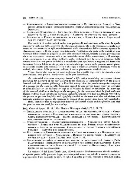 Giurisprudenza comparata di diritto commerciale, marittimo, aeronautico, industriale e d'autore