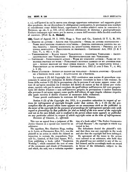 Giurisprudenza comparata di diritto commerciale, marittimo, aeronautico, industriale e d'autore