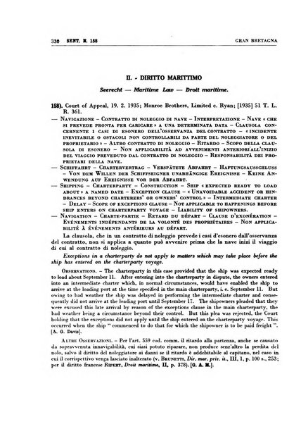 Giurisprudenza comparata di diritto commerciale, marittimo, aeronautico, industriale e d'autore