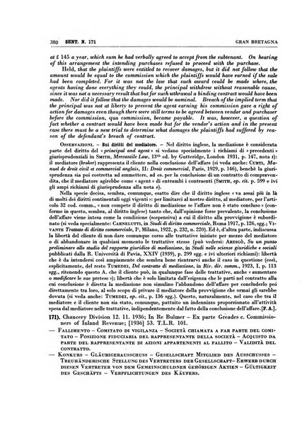 Giurisprudenza comparata di diritto commerciale, marittimo, aeronautico, industriale e d'autore