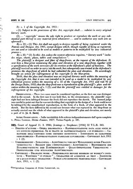 Giurisprudenza comparata di diritto commerciale, marittimo, aeronautico, industriale e d'autore