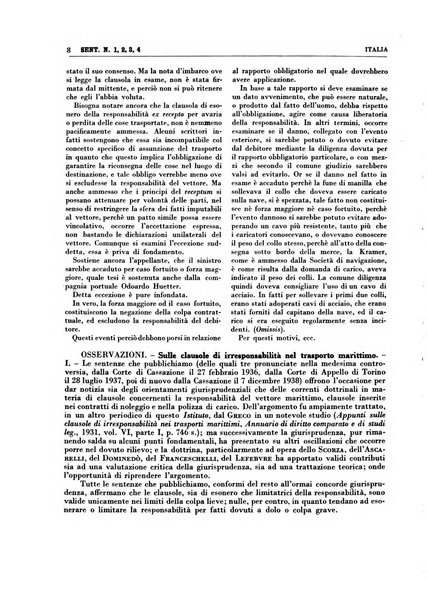 Giurisprudenza comparata di diritto commerciale, marittimo, aeronautico, industriale e d'autore