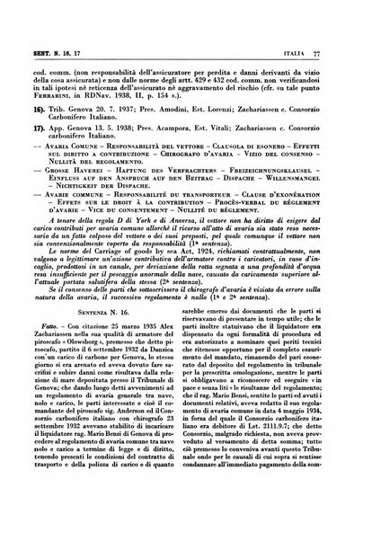 Giurisprudenza comparata di diritto commerciale, marittimo, aeronautico, industriale e d'autore